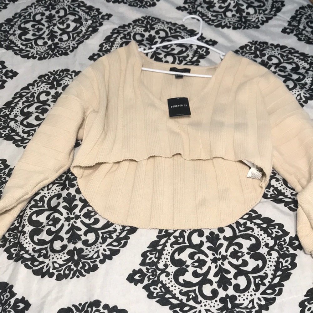 Sweatshirt/croptop